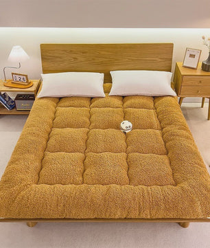 Luxe Lamsvel Matras Topper - Extra Zacht & Warm - Geschikt voor Slaapzaal & Thuis