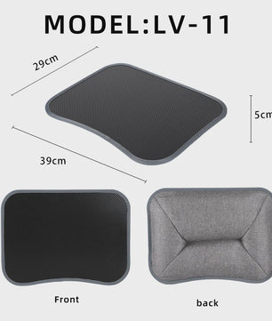 Multifunctioneel Laptop Bureau met Kussen en Schuimdeeltjes - Comfortabel Werken