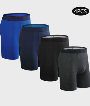 Lange Boxershorts voor Heren - Comfortabel Katoen & Plus Size Pasvorm