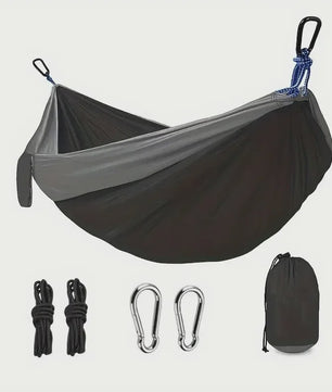 Lichtgewicht Kampeerhangmat van Parachute Nylon - Draagbaar & Snel Op te Zetten