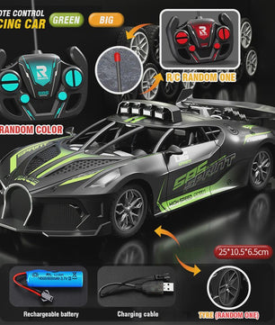 RC Drift Raceauto - Hoge Snelheid Afstandsbediening Sportscar Speelgoed voor Kinderen