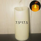 Set van 1-10 LED Kaarsen met Flakkerend Vlam Effect - Flameless Kaarsen voor Feestelijke Decoratie