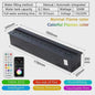 3D Waterdamp Sfeerhaard met Afstandsbediening en Kleurrijke Vlammen