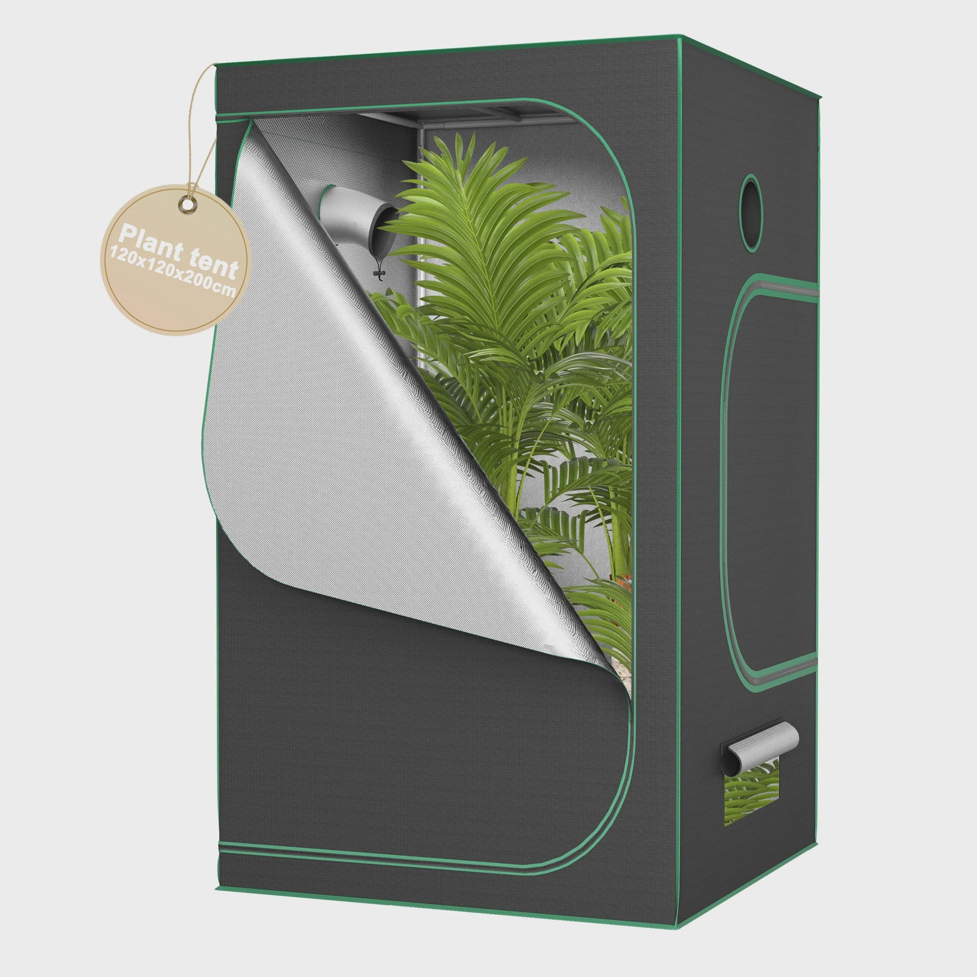 Professionele Kweek Telt - Indoor Growroom met Observatievenster & Reflecterende Mylar