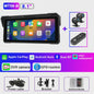 Jansite 8.1" Motorfiets GPS Navigatie met 4K DVR, CarPlay & Android Auto