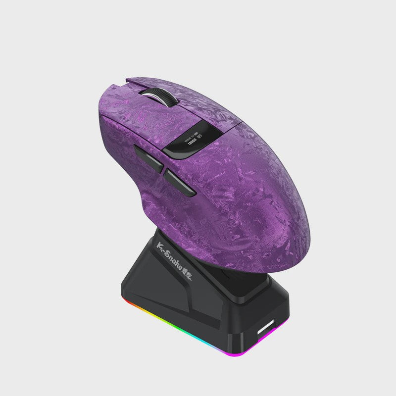 Lenovo Draadloze Gaming Muis: 3 Modi, 35K DPI, Ergonomisch, LED Display & Laadstation