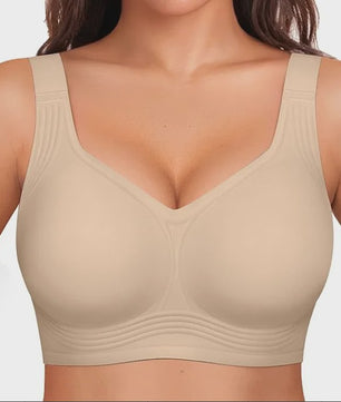 Comfortabele Naadloze Push-Up BH voor Plus Size Dames - Verbergt Rugvet & Biedt Volledige Bedekking