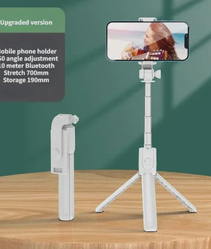 Draadloze Selfie Stick Tripod met Ringlamp en Bluetooth Afstandsbediening