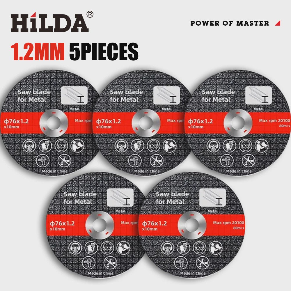 HILDA 12V Mini Haakse Slijper - Snoerloos, Oplaadbaar voor Slijpen, Polijsten & Snijden