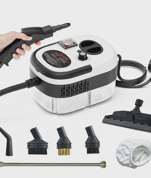 Krachtige 2500W Hogedruk Stoomreiniger - Multifunctioneel & Hittebestendig voor Huis & Auto