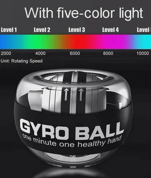 Gyro Ball Krachttrainer - Pols- en Onderarmtrainer met Auto-Start