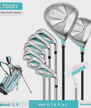 PGM Dames Golfclubset LTG051 - Complete Beginnerset met Golftas (12 Clubs)