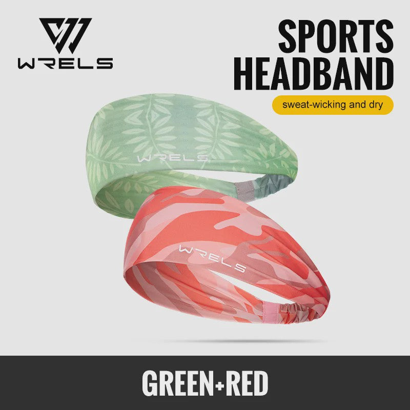 WRELS Sport Hoofdband - Vochtafvoerend & Ademend voor Dames en Heren