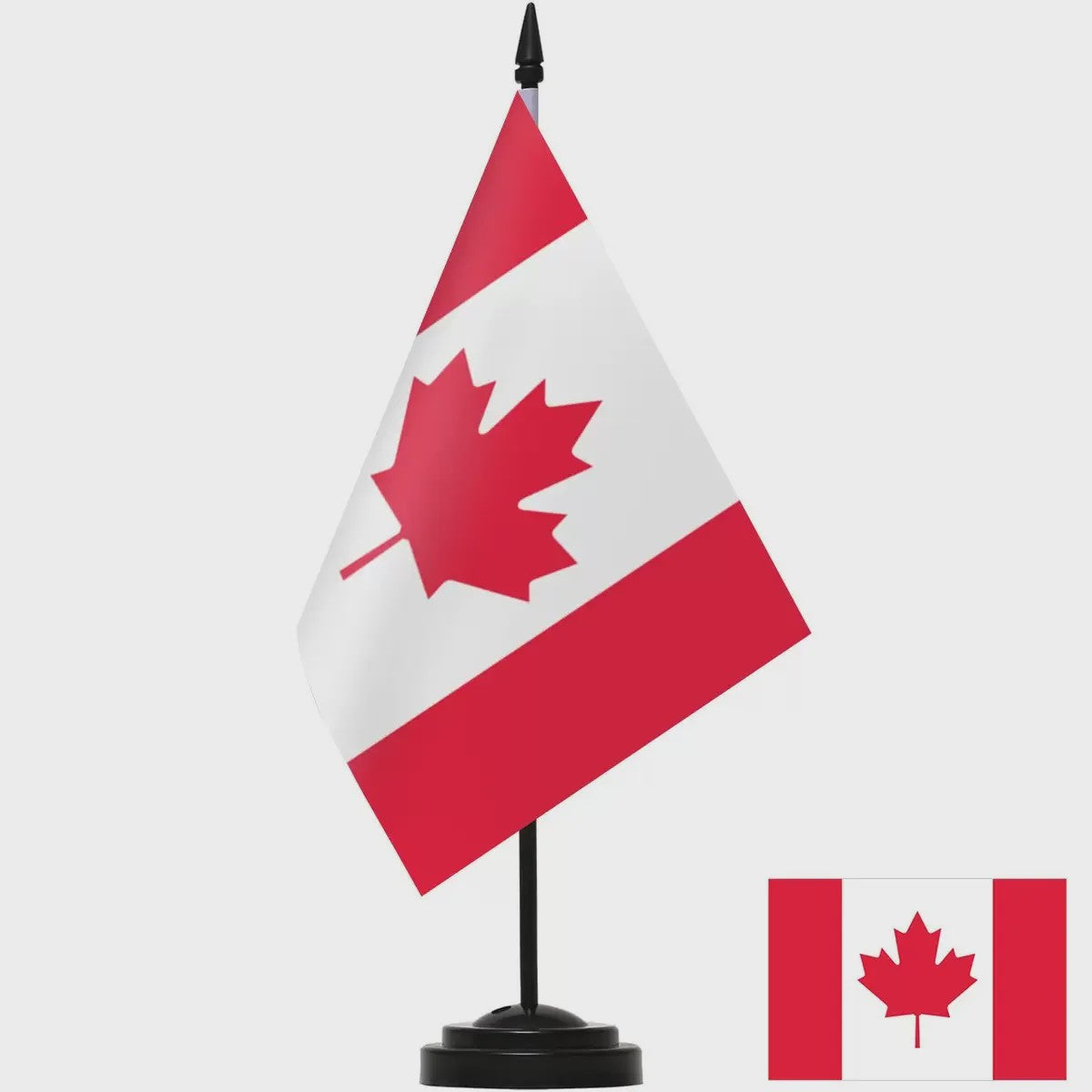 Bureauvlag Set: Australië, Canada, Italië, Zuid-Korea & Rusland - 14x21cm