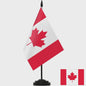 Bureauvlag Set: Australië, Canada, Italië, Zuid-Korea & Rusland - 14x21cm