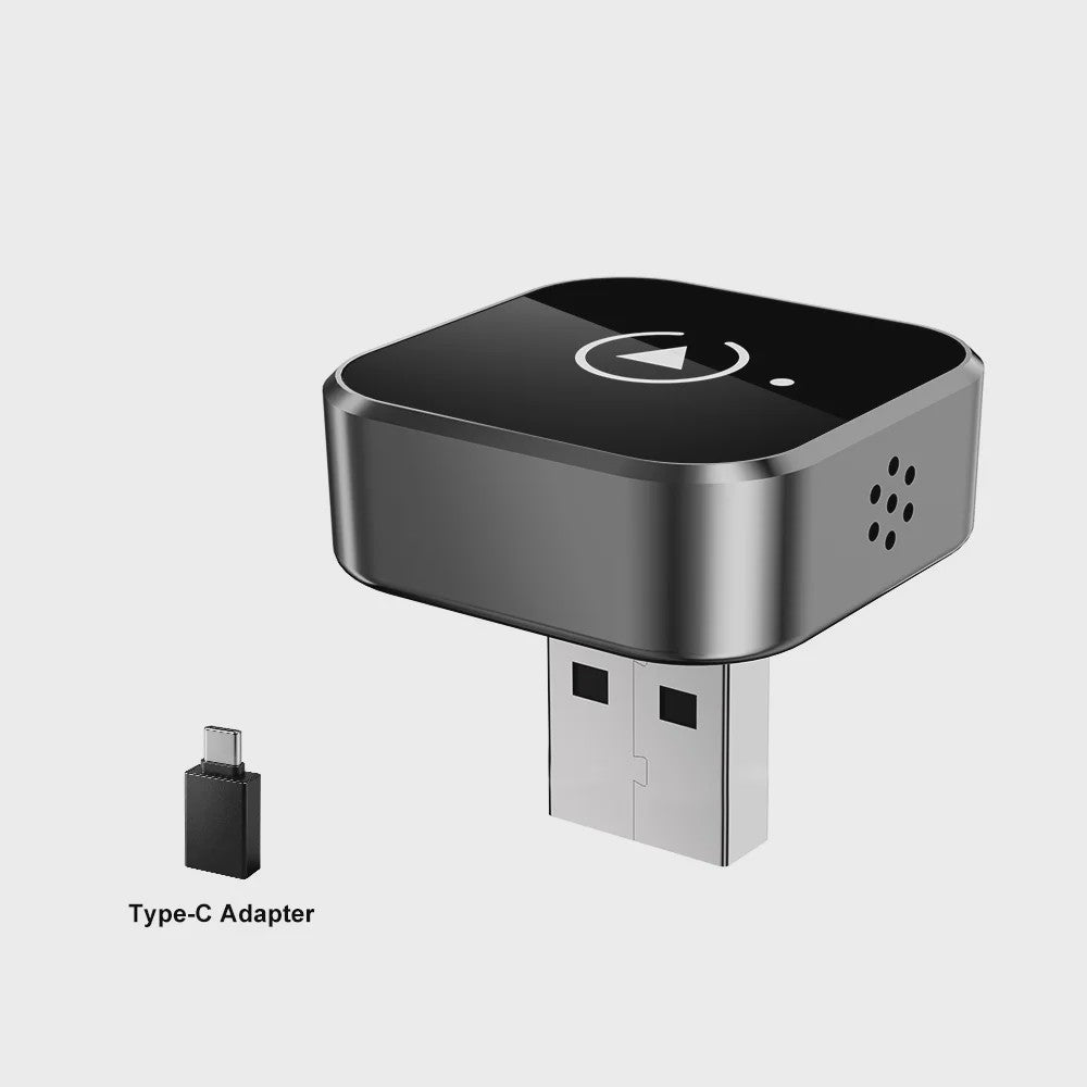 Draadloze CarPlay & Android Auto Adapter: Upgrade uw auto met 2-in-1 Plug & Play Dongle