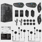 EJEAS Q8 Motorhelm Intercom Systeem - Bluetooth 5.1, IP67 Waterdicht & Draadloze Oortelefoon