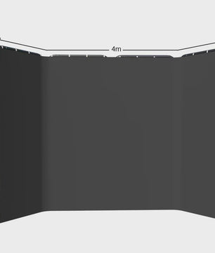Professionele Fotostudio Softbox Verlichtingskit met Achtergrondframe en Backdrops