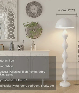 Nordic Design Mushroom LED Vloerlamp - Sfeervolle Verlichting voor Woonkamer & Slaapkamer