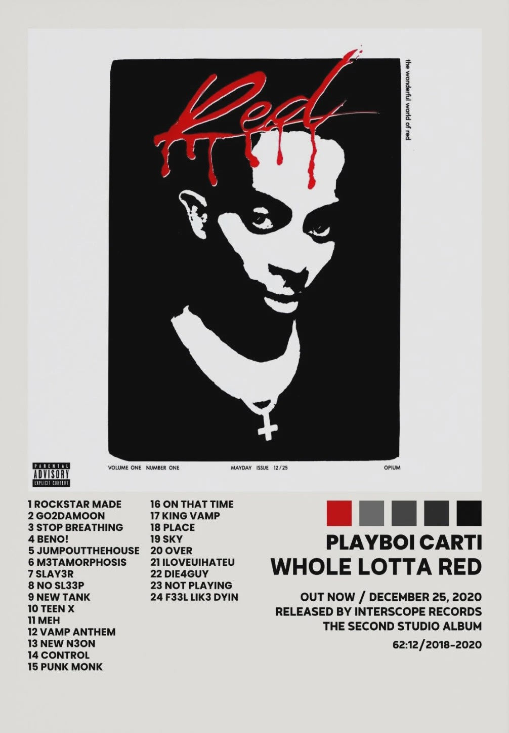 Canvas Poster: Drake & Eminem Album Covers - Hip Hop Wall Art
