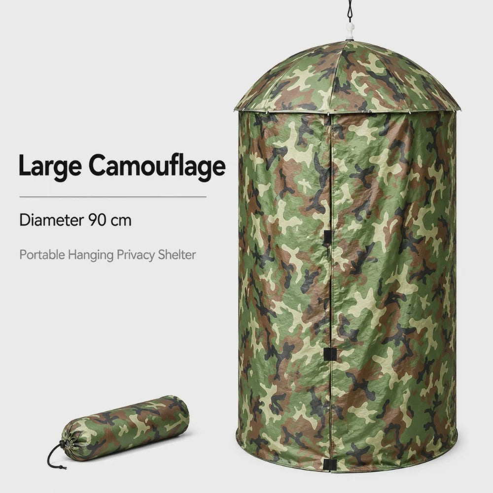Draagbare Privacy Shelter Tent - Pop-Up Omkleed- en Douchetent voor Camping & Outdoor (77/90cm)