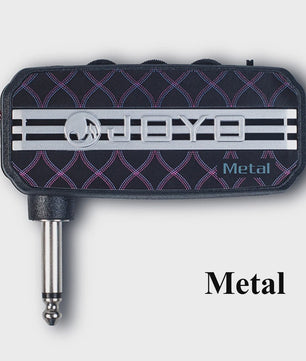 JOYO JA-03 Mini Bass Gitaarversterker - Draagbare Hoofdtelefoon Amp met 6 Geluidseffecten