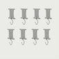 Set S-Haken voor Camping Luifel, Caravan & Camper - Handige Ophanghaken