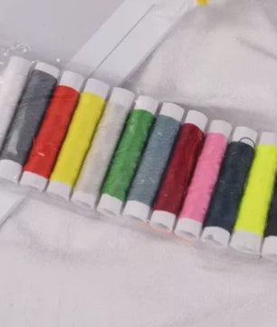 Handzame Mini Naaimachine - Draadloos en Draagbaar voor Snelle Reparaties