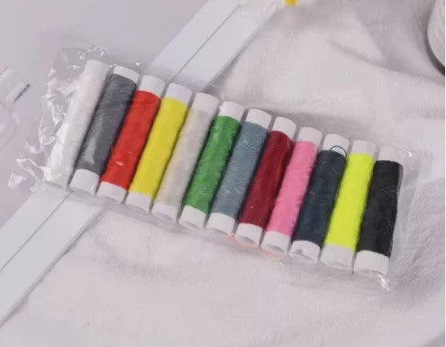 Handzame Mini Naaimachine - Draadloos en Draagbaar voor Snelle Reparaties