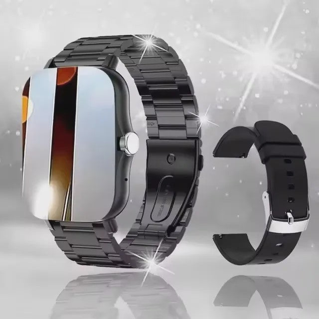 Multifunctioneel Smartwatch voor Heren & Dames - Bluetooth, Muziek, Fitness & Slaapmonitor