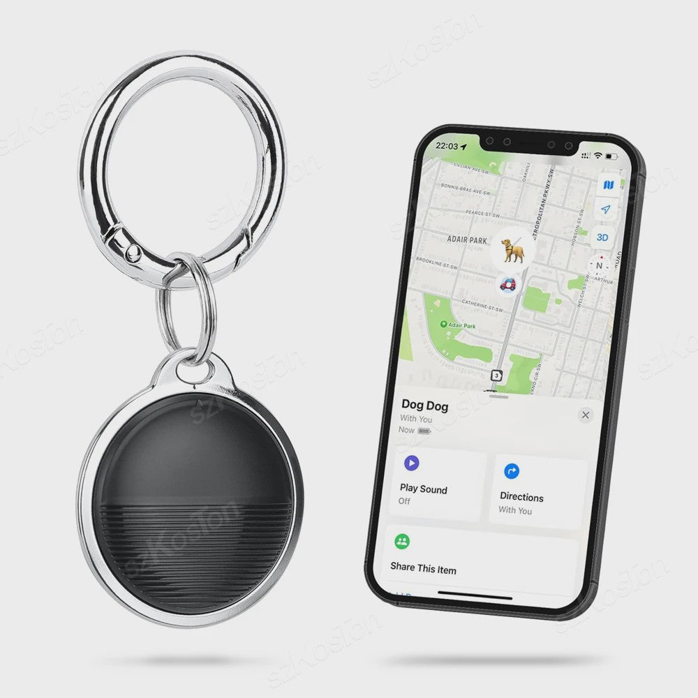 Mini GPS Tracker Smart Tag - Vind Je Sleutels, Tas of Huisdier met Apple Find My