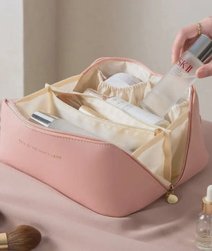 Luxe Make-up Organizer Tas voor Dames - Ruim en Praktisch voor Reizen