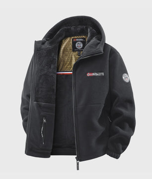 Heren Outdoor Jas met Capuchon - Veelzijdige Winterjas voor Dagelijks Gebruik en Reizen