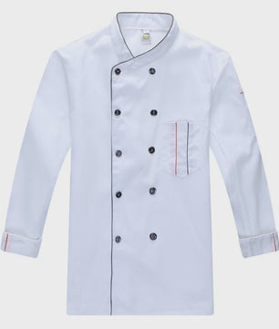 Ademend Koksbuis Korte Mouw Unisex Dubbelzijdig Sluitend - Keuken & Catering