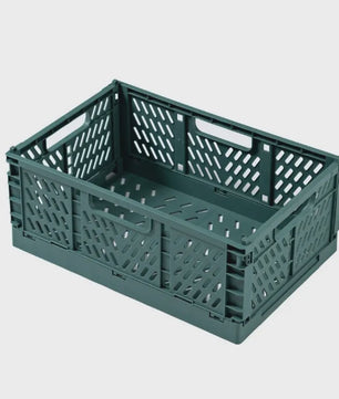 Opvouwbare Opbergkratten - Stapelbare Plastic Manden voor Thuis, Kantoor en Klaslokaal