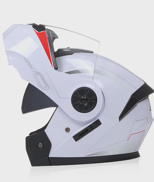 BLD Modulaire Flip-Up Motorhelm met Dubbele Lens - Veiligheid & Comfort voor Motocross