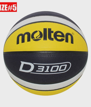 Molten BG3100 Basketbal: Officiële Maat 7, 6, 5 | PU Leer | Indoor & Outdoor Gebruik