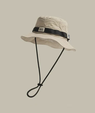 Heren Bucket Hat met Brede Rand - UV Bescherming voor Vissen, Wandelen & Outdoor