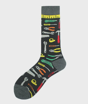 Unisex Happy Socks met Vrolijke Ontwerpen: Dinosaurus, Alien, Haai & Meer
