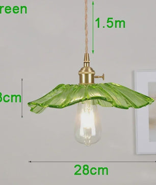 Moderne Glas Glasmozaïek Bloem Hanglamp - Sfeervolle Verlichting voor Woonkamer & Slaapkamer