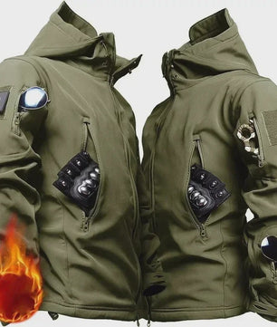 Tactisch Camouflage Heren Set - Waterdicht & Warm voor Buitenactiviteiten