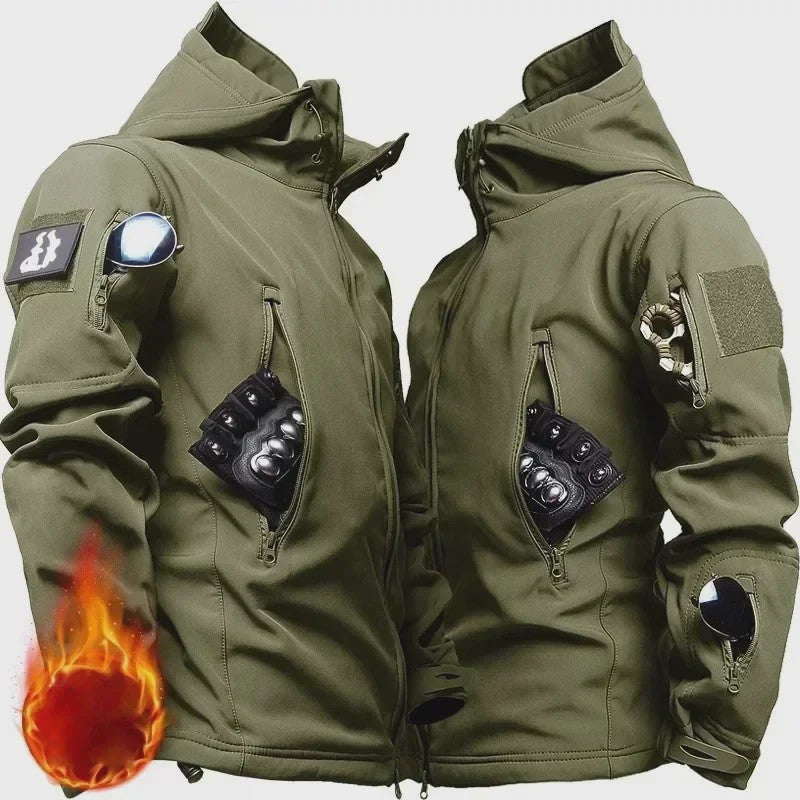 Tactisch Camouflage Heren Set - Waterdicht & Warm voor Buitenactiviteiten