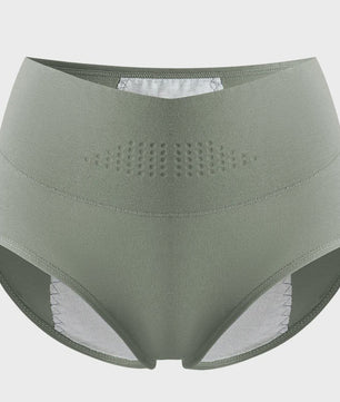 Hoge Taille Menstruatie Broekjes voor Dames - Lekvrij & Katoen - Plus Size L-4XL