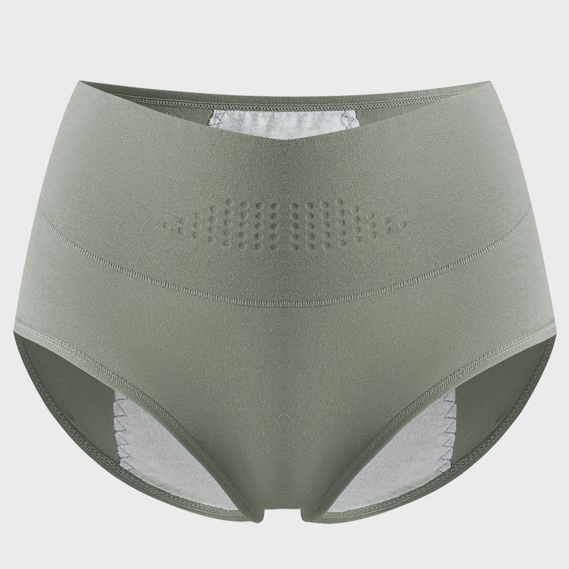 Hoge Taille Menstruatie Broekjes voor Dames - Lekvrij & Katoen - Plus Size L-4XL
