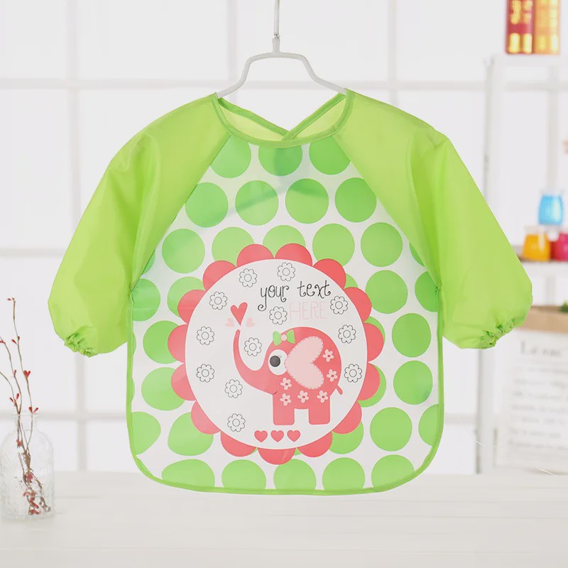 Waterdichte Slab met Lange Mouwen voor Baby's en Kinderen - EVA Materiaal