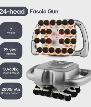 42-Kops Fascia Gun: Diepe Vibratiemassage voor Spierontspanning en Herstel