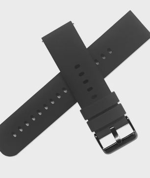Universele Siliconen Horlogeband 20mm & 22mm - Snelwissel & Comfortabel