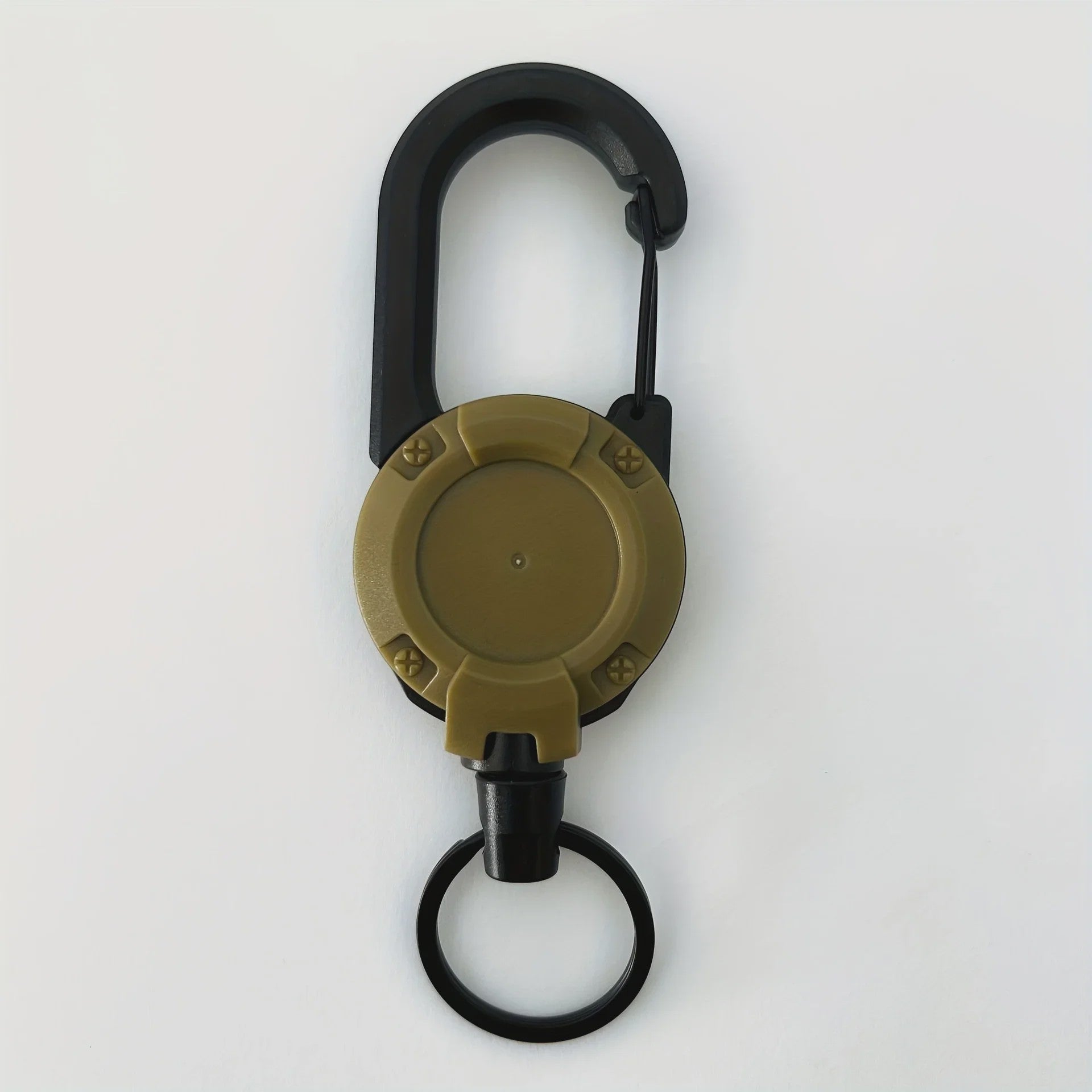 Intrekbare Sleutelhanger met Karabijnhaak - Heavy Duty Clip voor Tassen & Outdoor