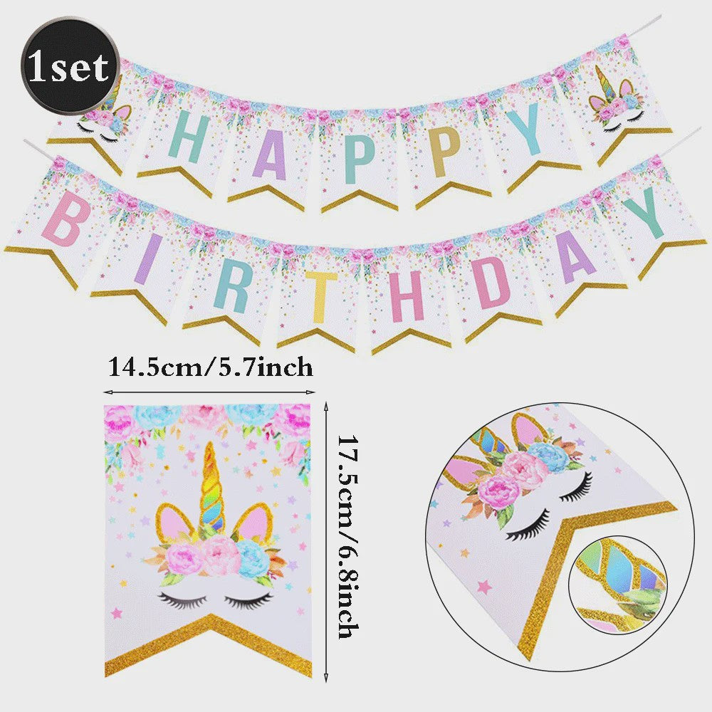 Reuze 3D Staande Eenhoorn Folieballon - Magische Regenboog & Wolk Decoratie voor Kinderfeestjes en Babyshowers