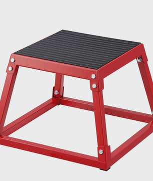 Metalen Plyo Box Springbox - Antislip Top - 12, 18, 24, 30 Inch - Home Gym Training
